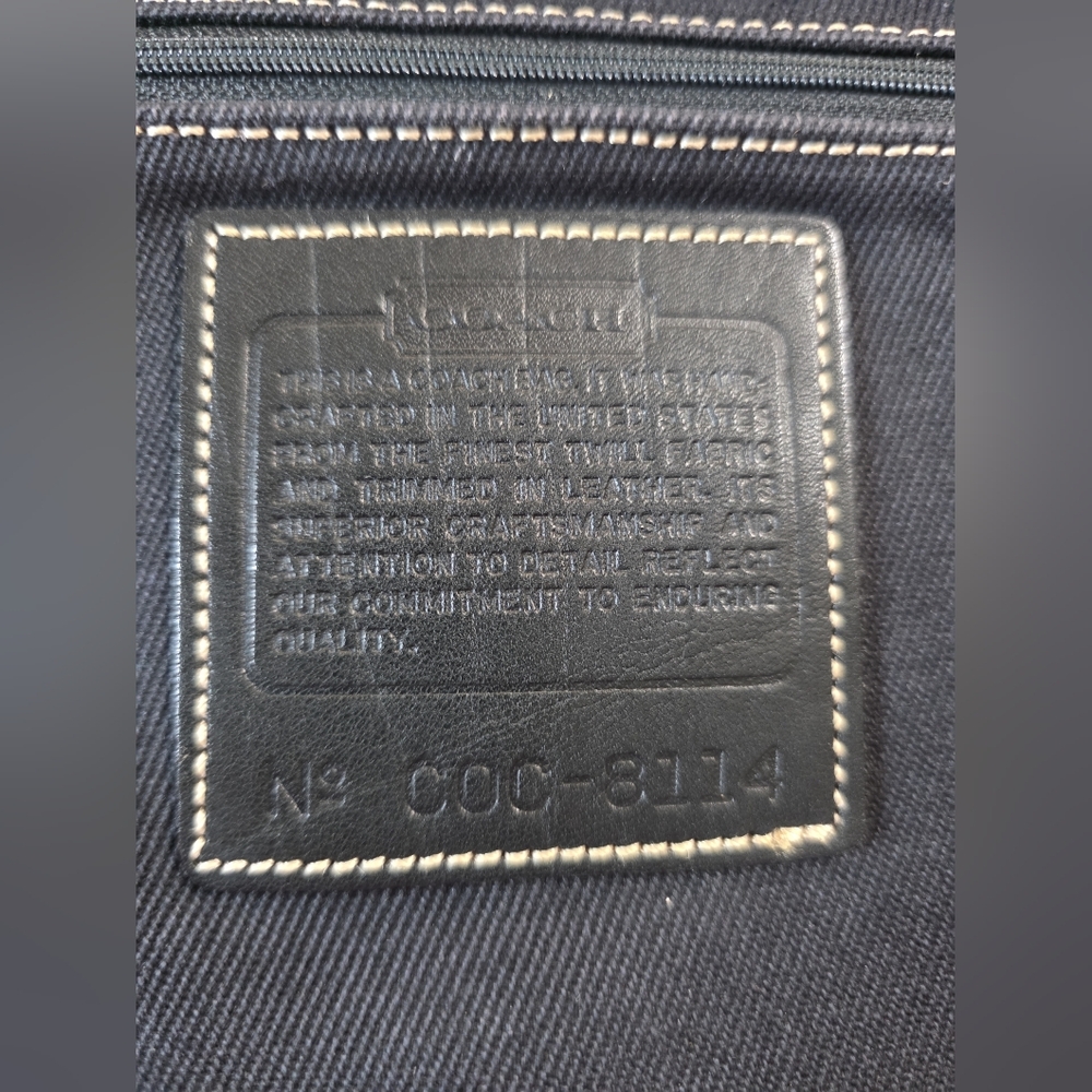 Coach Hippie VTG 2000 Festival Travel Flap Crossbody In EUC - Picture 9 of 10